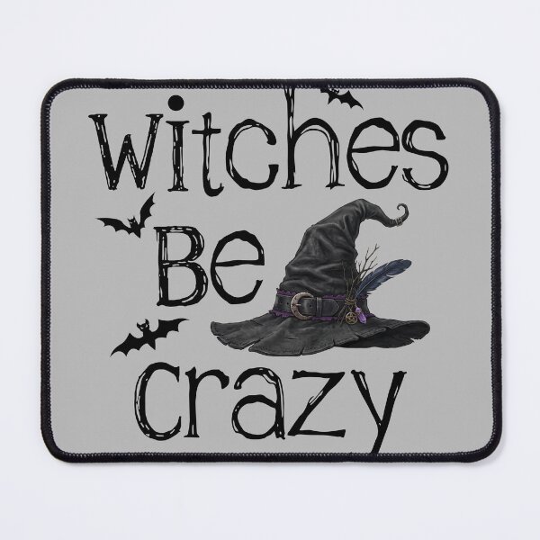 Item preview, Funny Witches Be Crazy Halloween Witch Hat Graphic designed and sold by CreativeCrest.