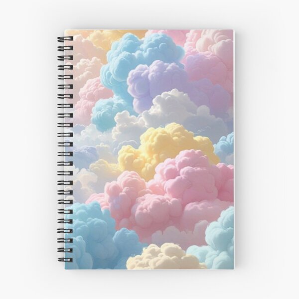 Item preview, Pastel Cotton Candy Clouds Pattern designed and sold by EatPrayLive.