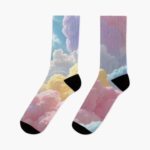 Item preview, Pastel Cotton Candy Clouds Pattern designed and sold by EatPrayLive.