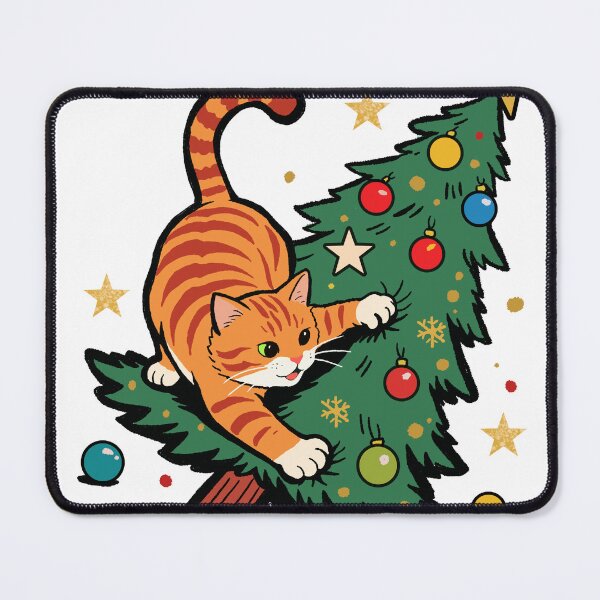 Item preview, Kitten's Christmas Pounce designed and sold by SugarCore.