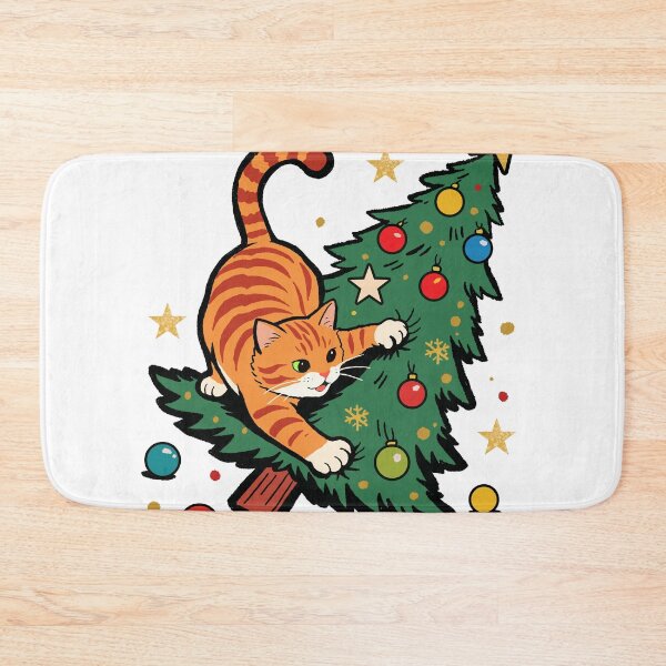 Item preview, Kitten's Christmas Pounce designed and sold by SugarCore.
