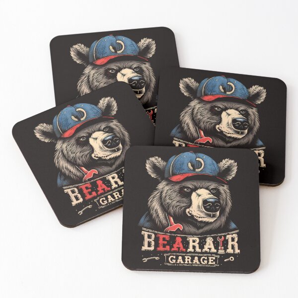 Item preview, Bear Garage Mechanic designed and sold by Structure-Blue.