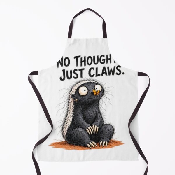 Item preview, Gentle Honey Badger With Butterfly designed and sold by paintingnou.