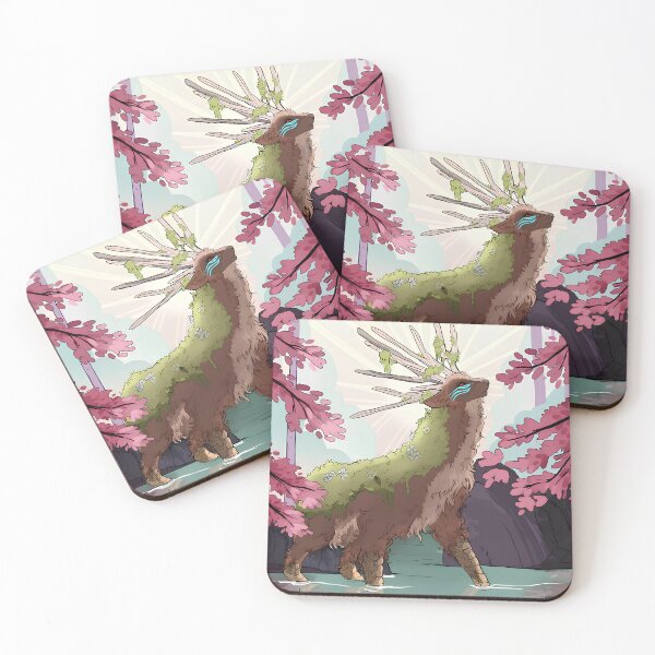 Item preview, deer spirits [[themomonokes]] go -%[ghiblis]%-walk aways  designed and sold by ceyart00.