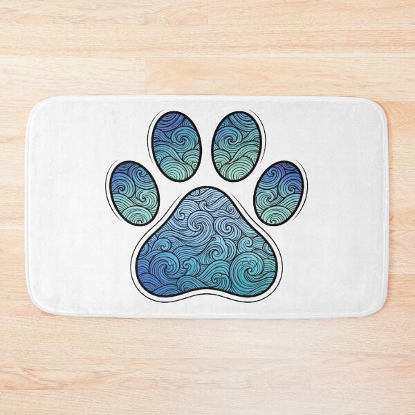 Item preview, Labrador Footprint Simplicity - Soul of Water and Waves designed and sold by Goodthingstree.