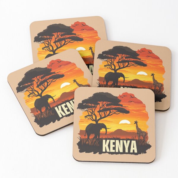 Item preview, Kenya Safari Sunset  designed and sold by Myra365Art.