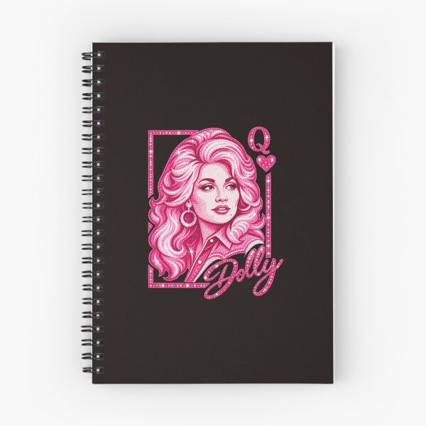 Item preview, Dolly Parton Queen Of Hearts Pink Rhinestone Diamond Graphic designed and sold by DYALEEZ-XCR.