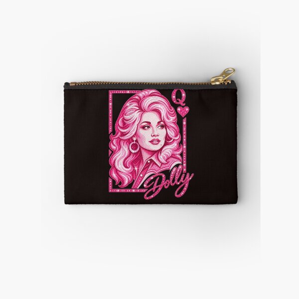 Item preview, Dolly Parton Queen Of Hearts Pink Rhinestone Diamond Graphic designed and sold by DYALEEZ-XCR.