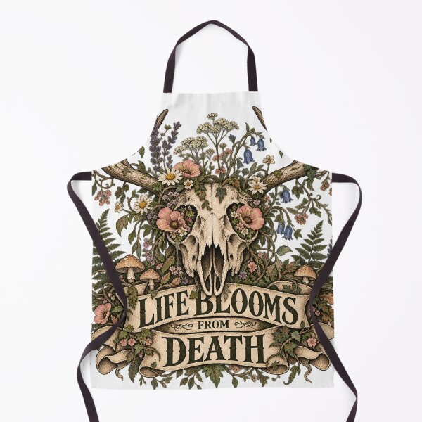 Item preview, Skull Flowers designed and sold by CleanLine Studio.