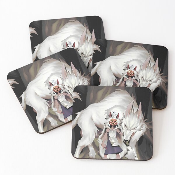 Item preview, girl and wolf [[themomonokes]]-%[ghiblis]%- scary aways  designed and sold by ceyart00.