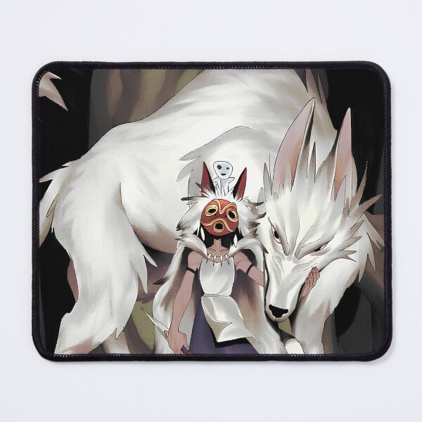 Item preview, girl and wolf [[themomonokes]]-%[ghiblis]%- scary aways  designed and sold by ceyart00.