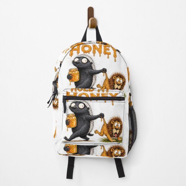 Item preview, Hold My Honey Badger And Lion designed and sold by paintingnou.
