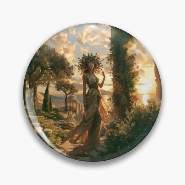 Item preview, A majestic Gorgon from ancient Greek mythology, Fantasy & Mythological Creatures designed and sold by CDC40.