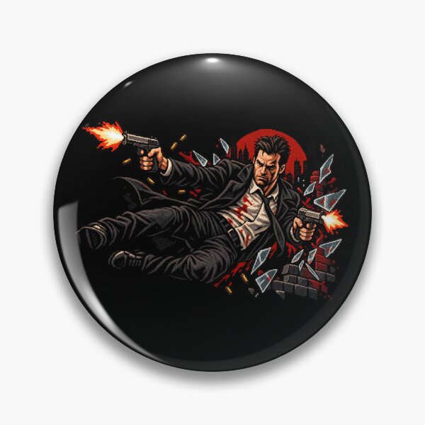 Item preview, Max Payne Bullet Time Noir Action designed and sold by Pandaburba.