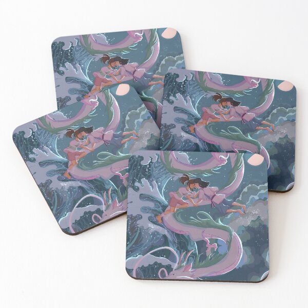 Item preview, Cute couples [[chihiros]] go -%[ghiblis]%- flying aways dragon designed and sold by ceyart00.