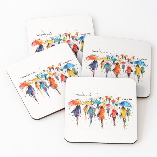 Item preview, Finding Color on the Grayest Days designed and sold by Quelon.