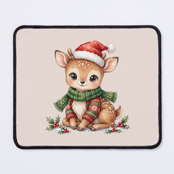 Item preview, Christmas Reindeer in Cozy Holiday Sweater designed and sold by PunchDrop.