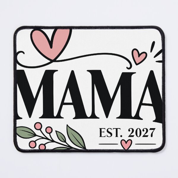 Item preview, Mama Gift, Motherhood Gift, Mom Love Gift, Floral Mama Gift, New Mom Gift, Mother’s Day Gift, Sweet Mom Keepsake designed and sold by TeeVerse27.