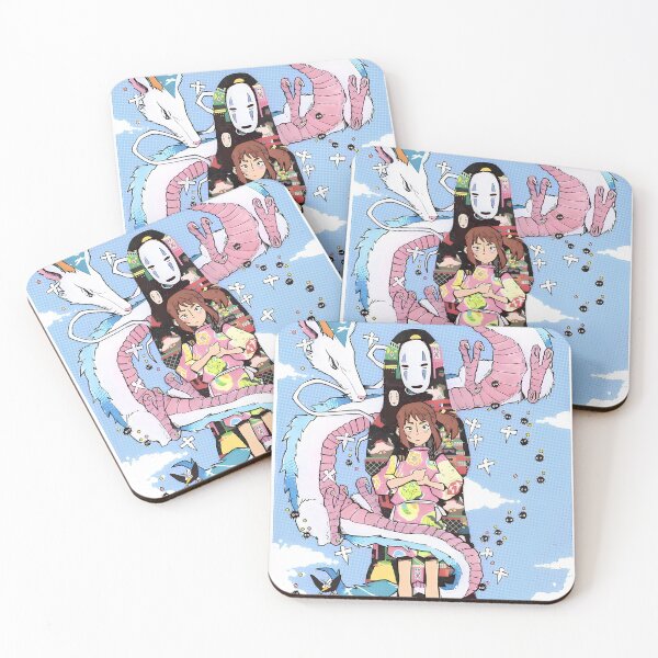 Item preview, art girl dragon and spirits [[chihiro's]] -%[ghiblis]%- flying aways  designed and sold by ceyart00.
