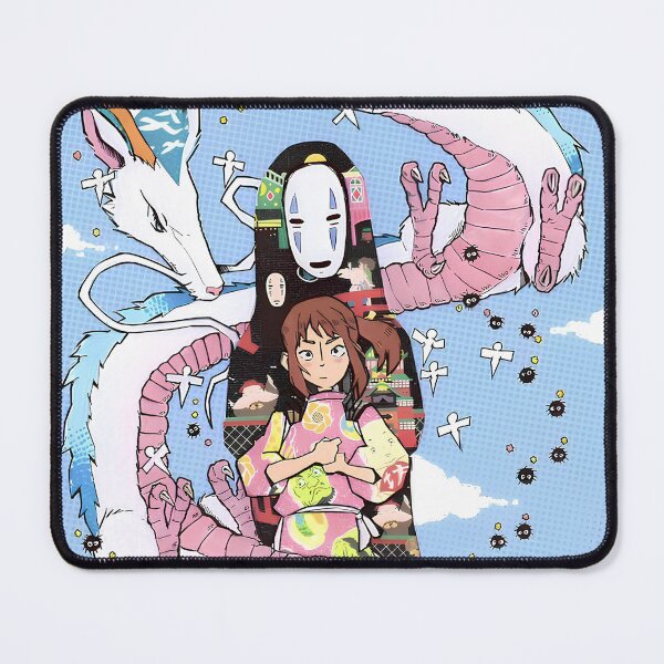 Item preview, art girl dragon and spirits [[chihiro's]] -%[ghiblis]%- flying aways  designed and sold by ceyart00.