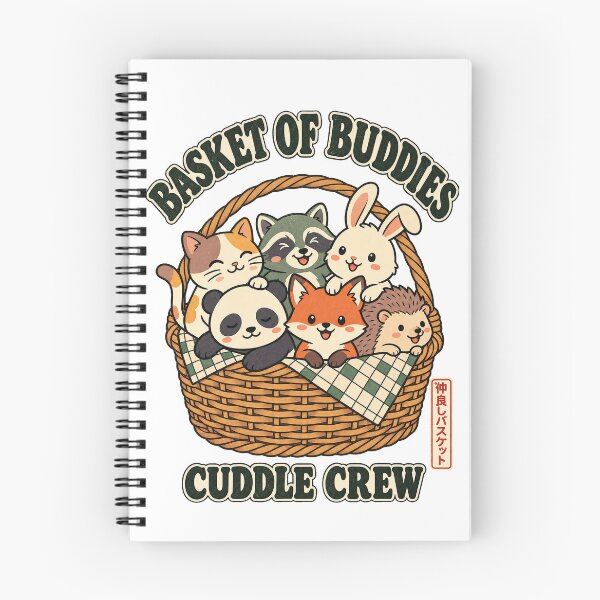 Item preview, Basket of Buddies Cuddle Crew designed and sold by tollaru.