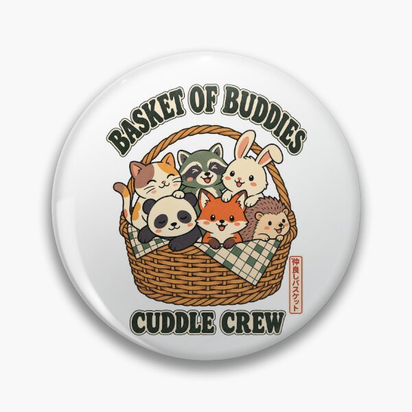 Item preview, Basket of Buddies Cuddle Crew designed and sold by tollaru.