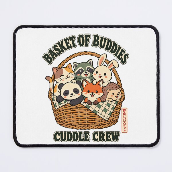 Item preview, Basket of Buddies Cuddle Crew designed and sold by tollaru.