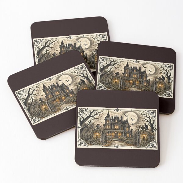 Item preview, Victorian Haunted House — Gothic Halloween Night designed and sold by Novel Works Studio.