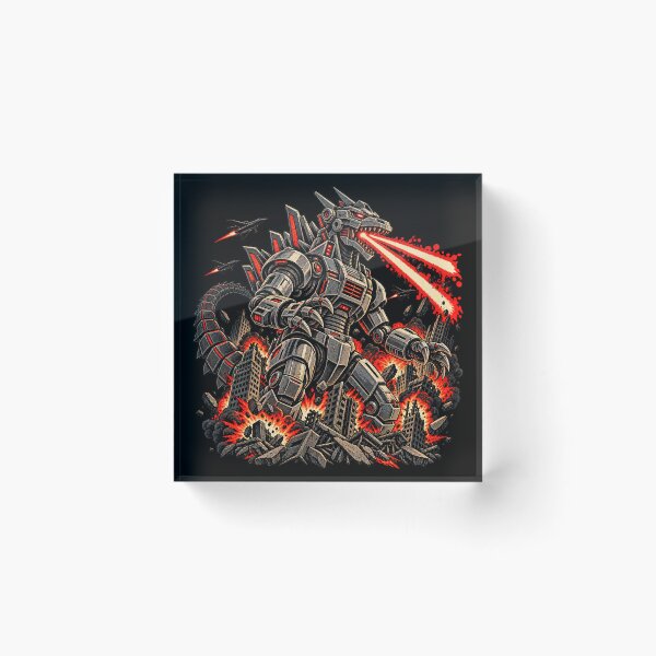 Item preview, Mechagodzilla Cyber Kaiju City Attack designed and sold by Pandaburba.