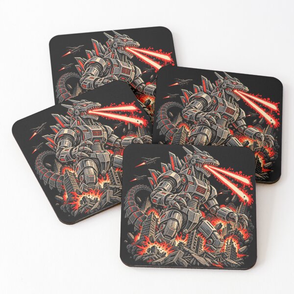 Item preview, Mechagodzilla Cyber Kaiju City Attack designed and sold by Pandaburba.