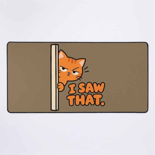 Item preview, Orange Cat I Saw That Funny Cat designed and sold by MewMade.