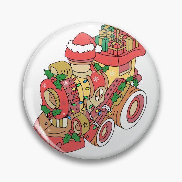 Item preview, Jingle Joy Express - Santa's Vintage Gift Hauler Locomotive designed and sold by HoMya.