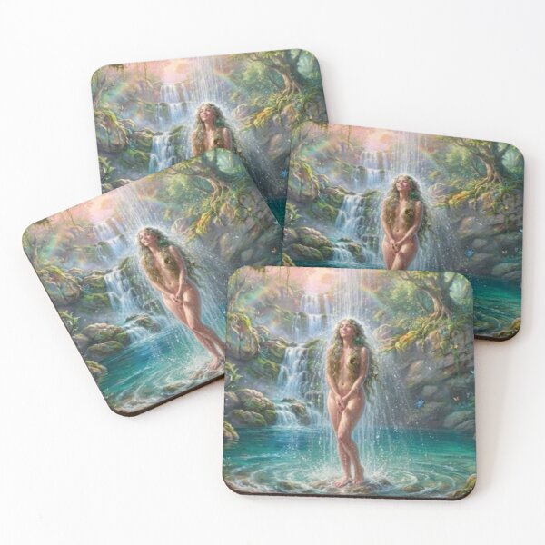 Item preview, Divine Sanctuary: Artistic Portrayal of the Nude in Nature designed and sold by SodhaIqbalKasam.
