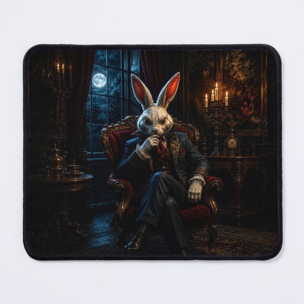 Item preview, The Dark Aristocratic Rabbit — Lord of the Gothic Mansion designed and sold by ZYVARENNE.