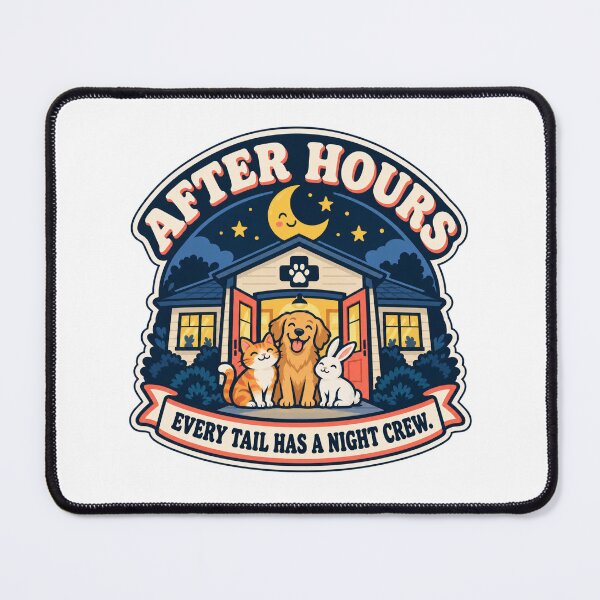 Item preview, Midnight Animal Hospital Night Crew designed and sold by Chase The Trend.
