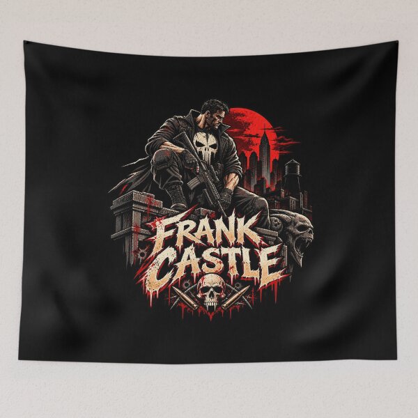 Item preview, Frank Castle The Punisher Vigilante designed and sold by Pandaburba.