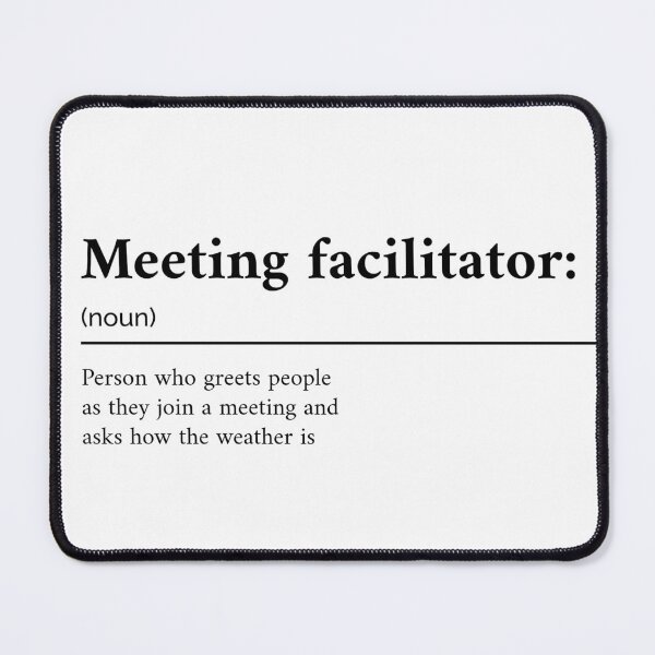 Item preview, Meeting Facilitator designed and sold by mtees11.