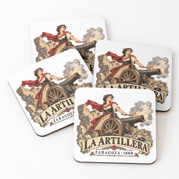Item preview, Agustina de Aragón – La Artillera – Zaragoza 1808 designed and sold by Past in Threads.