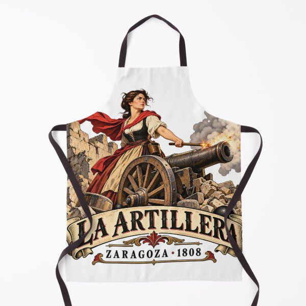 Item preview, Agustina de Aragón – La Artillera – Zaragoza 1808 designed and sold by Past in Threads.