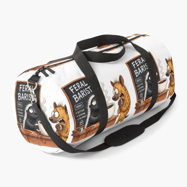 Item preview, Feral Barista Honey Badger Coffee designed and sold by paintingnou.