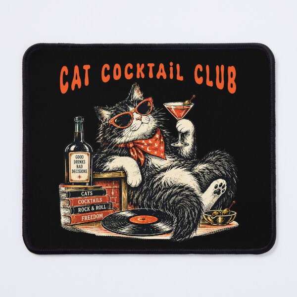 Item preview, Cool Cat Cocktail Club designed and sold by TeeARTHY.