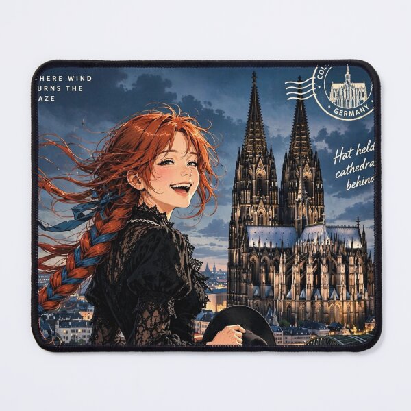 Item preview, Cologne Cathedral — one of Germany's most famous Gothic cathedrals, dominating the historic skyline beside the Rhine. designed and sold by DibujandoPorfa.