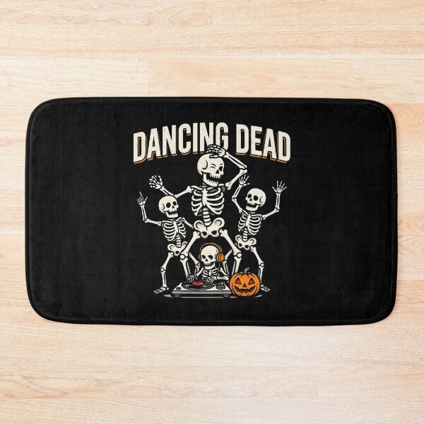 Item preview, Dancing Dead DJ Skeleton Halloween Gift designed and sold by Say It With Ink.