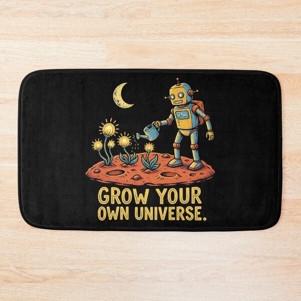 Item preview, Robot Gardener Grow Your Own Universe designed and sold by tollaru.