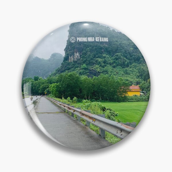 Item preview, Scenic Highway Path Towards Phong Nha Ke Bang Karst Mountain designed and sold by felachrata.