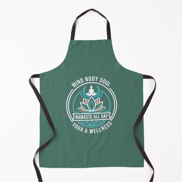 Item preview, Mind Body Soul - Yoga & Wellness Lotus Emblem Graphic designed and sold by MyHappyArtShop.