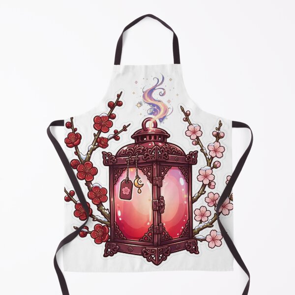 Item preview, Sakura Plum Blossom Lantern designed and sold by LunaGlow Studio.