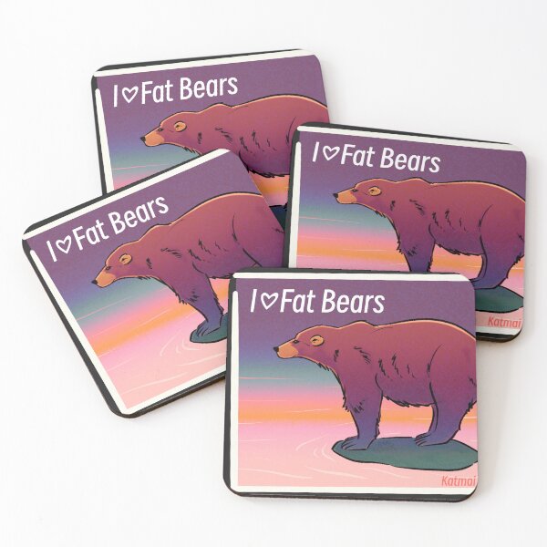 Item preview, I Love Fat Bears designed and sold by jastinamor.