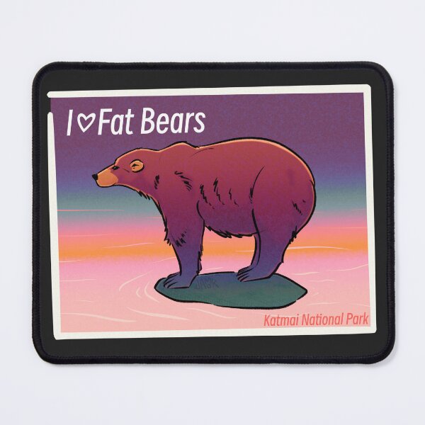 Item preview, I Love Fat Bears designed and sold by jastinamor.