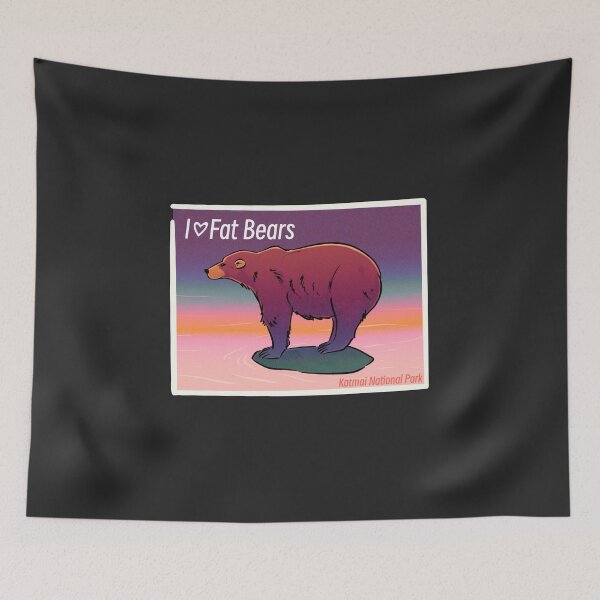 Item preview, I Love Fat Bears designed and sold by jastinamor.